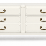 Vintage Mastercraft dresser #09021 — Dover paint visualization