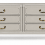 Vintage Mastercraft dresser #09021 — Framed paint visualization