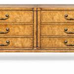 SKU 09021 Mastercraft six drawer vintage dresser — Ready To Be Customized