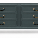 Vintage Mastercraft dresser #09021 — Hunter paint visualization