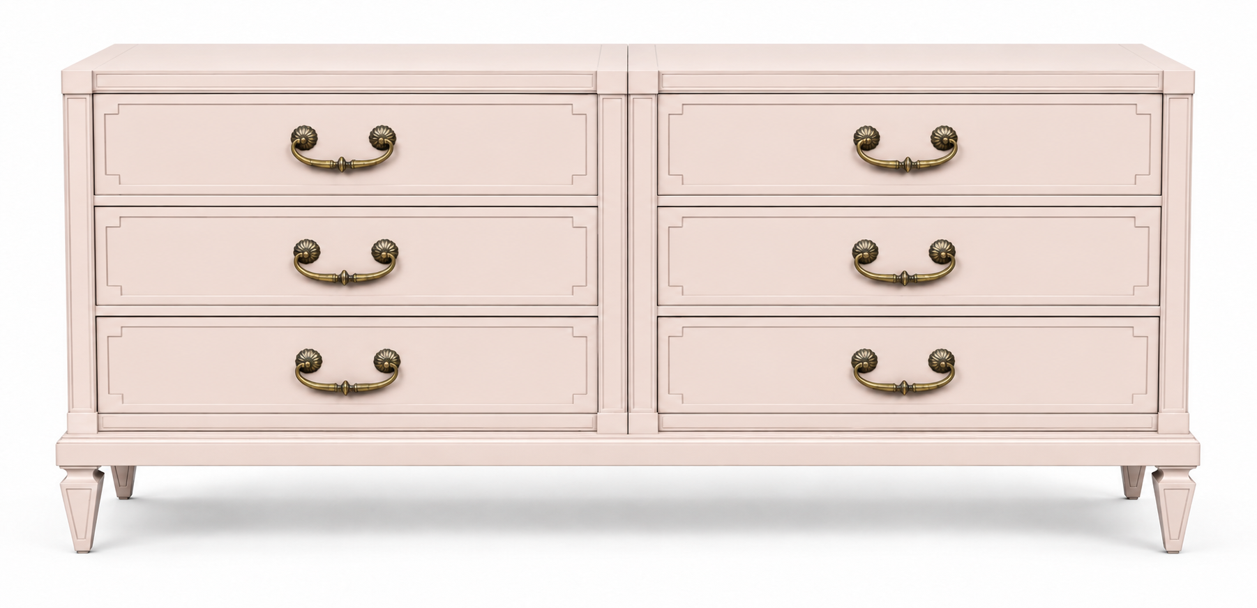 Vintage Mastercraft dresser #09021 — Pointe paint visualization