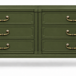 Vintage Mastercraft dresser #09021 — Spade paint visualization