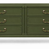 Vintage Mastercraft dresser #09021 — Spade paint visualization