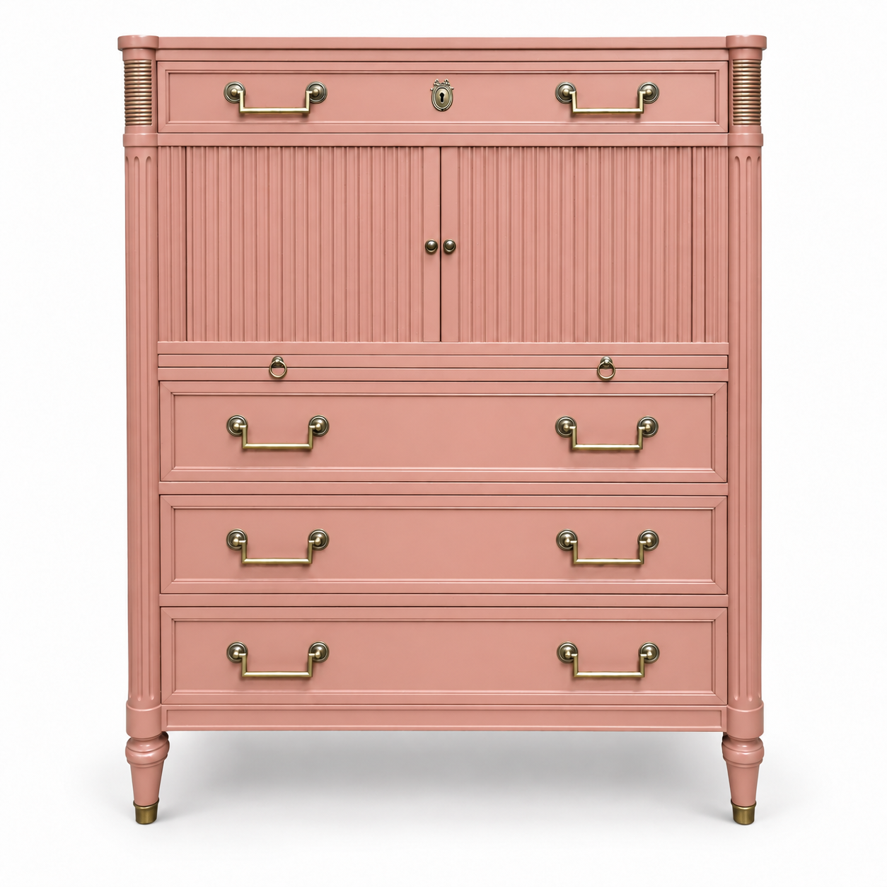 SKU 09022 Kindel vintage dresser — closed-door painted preview Ashland