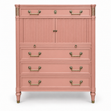 SKU 09022 Kindel vintage dresser — closed-door painted preview Ashland
