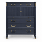 SKU 09022 Kindel vintage dresser — closed-door painted preview Hamilton