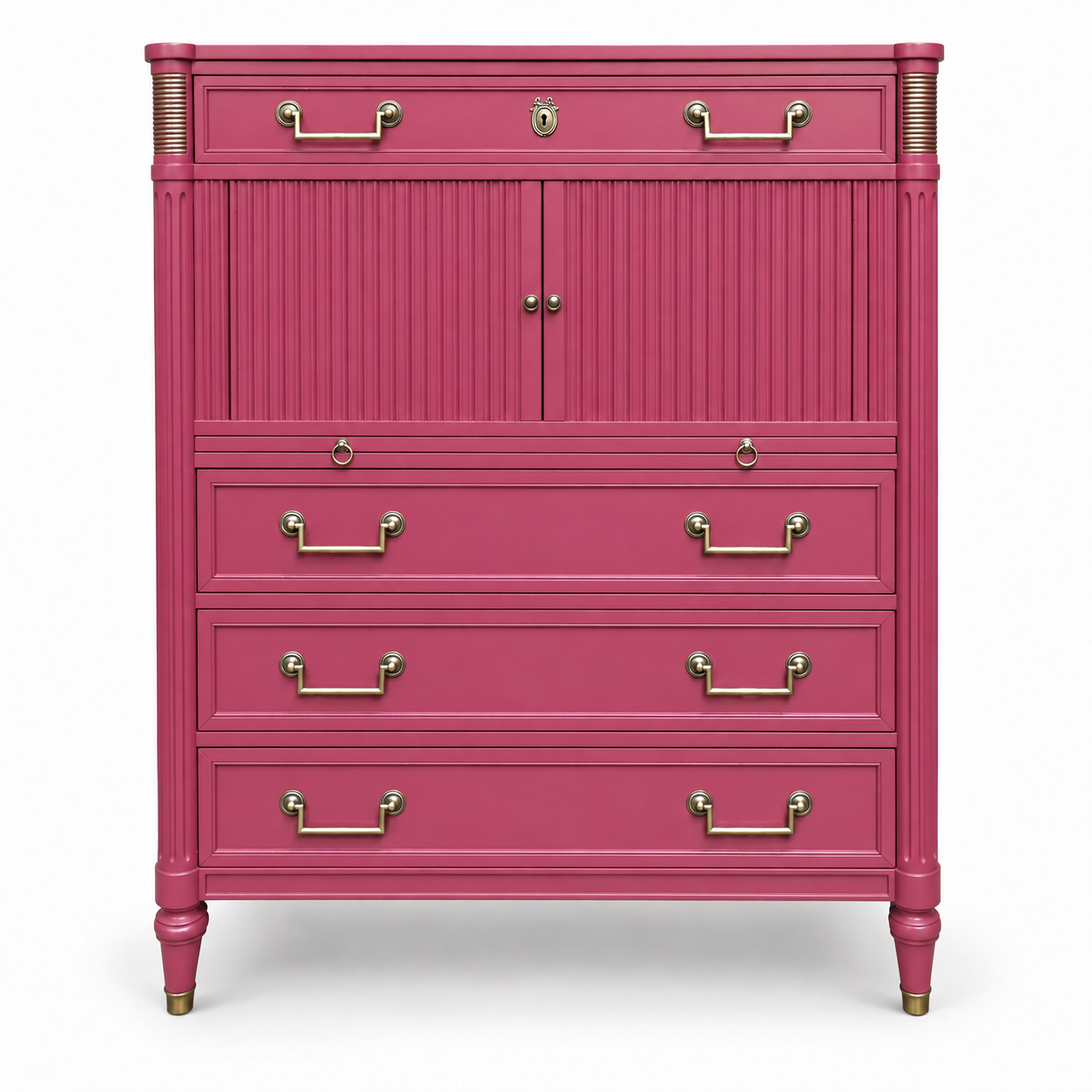 SKU 09022 Kindel vintage dresser — closed-door painted preview Stiletto