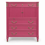 SKU 09022 Kindel vintage dresser — closed-door painted preview Stiletto