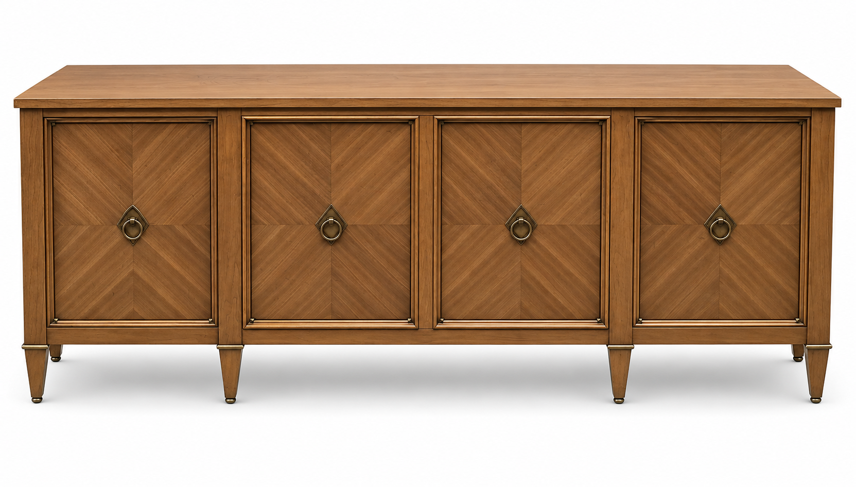 SKU 09023 Century furniture — corrected closed front with matching hardware