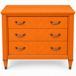 SKU 09024 Century furniture — digitally painted preview Electric Orange