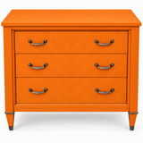 SKU 09024 Century furniture — digitally painted preview Electric Orange