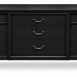 SKU 09025 Century furniture — digitally painted preview Black