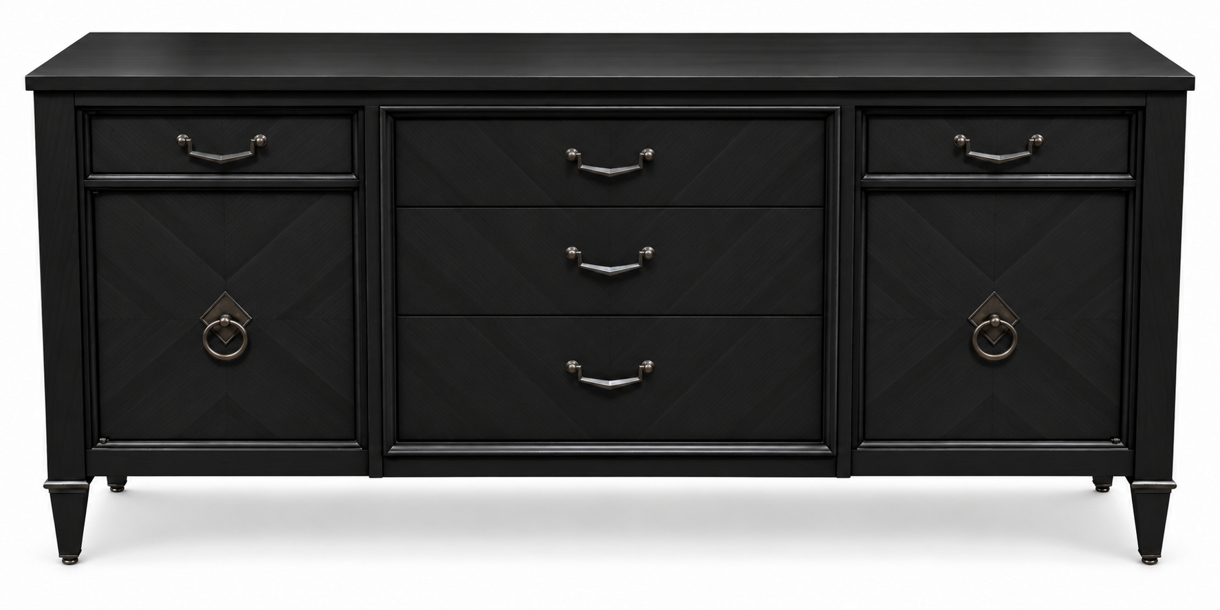 SKU 09025 Century furniture — digitally painted preview Black