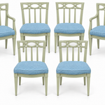 SKU 09026 dining chairs — digitally painted preview Avery