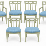SKU 09026 dining chairs — digitally painted preview Avery