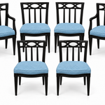 SKU 09026 dining chairs — digitally painted preview Black