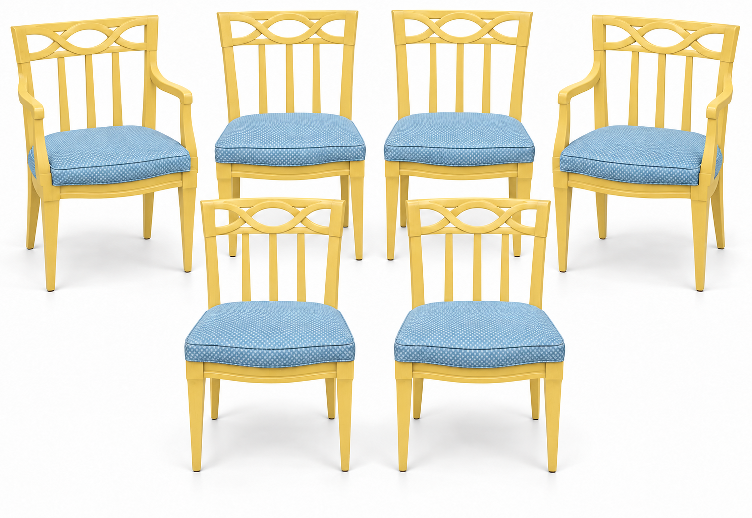 SKU 09026 dining chairs — digitally painted preview Cali