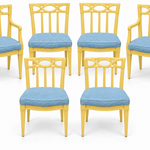 SKU 09026 dining chairs — digitally painted preview Cali
