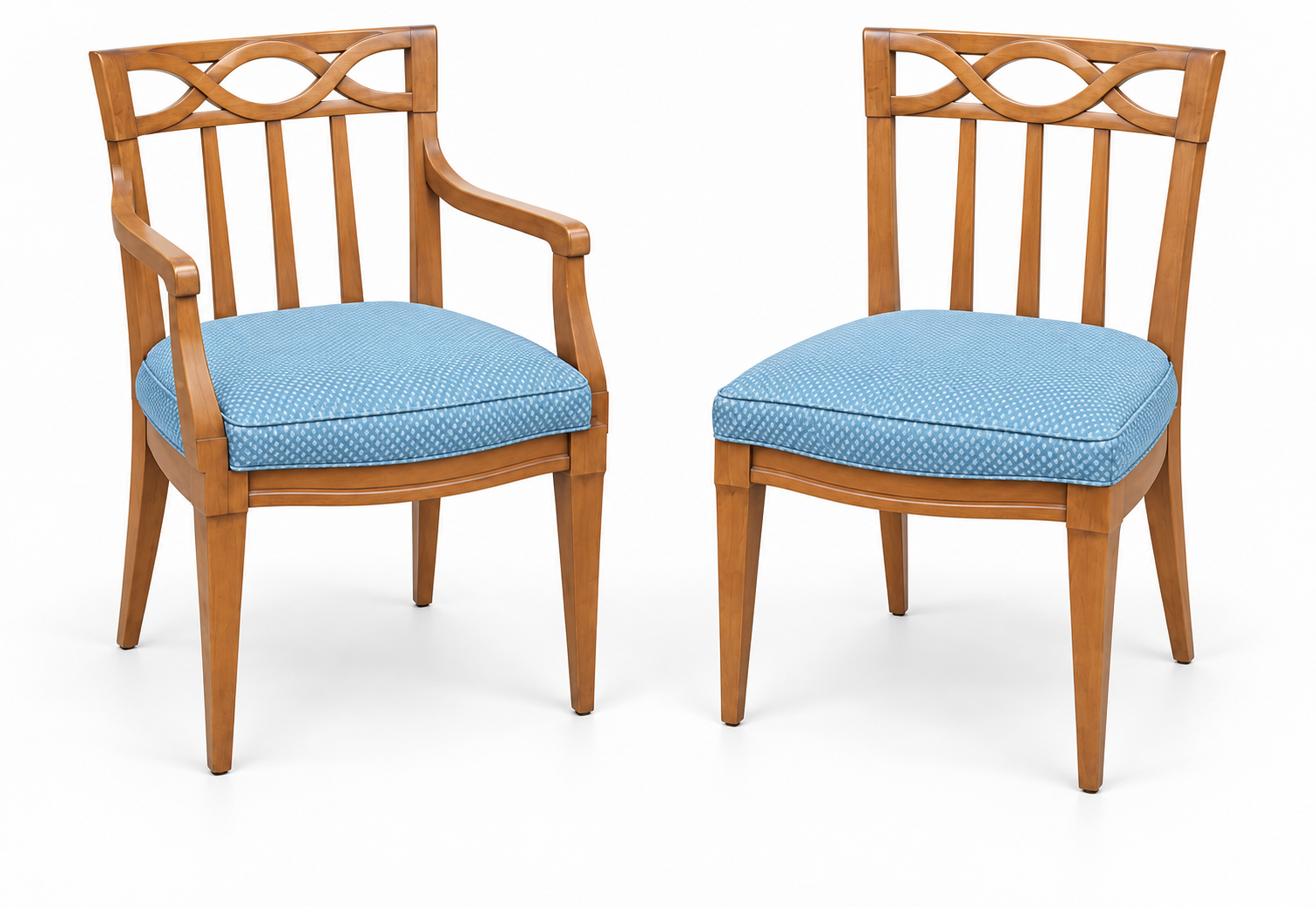 SKU 09026 — digitally corrected preview of armchair and side chair