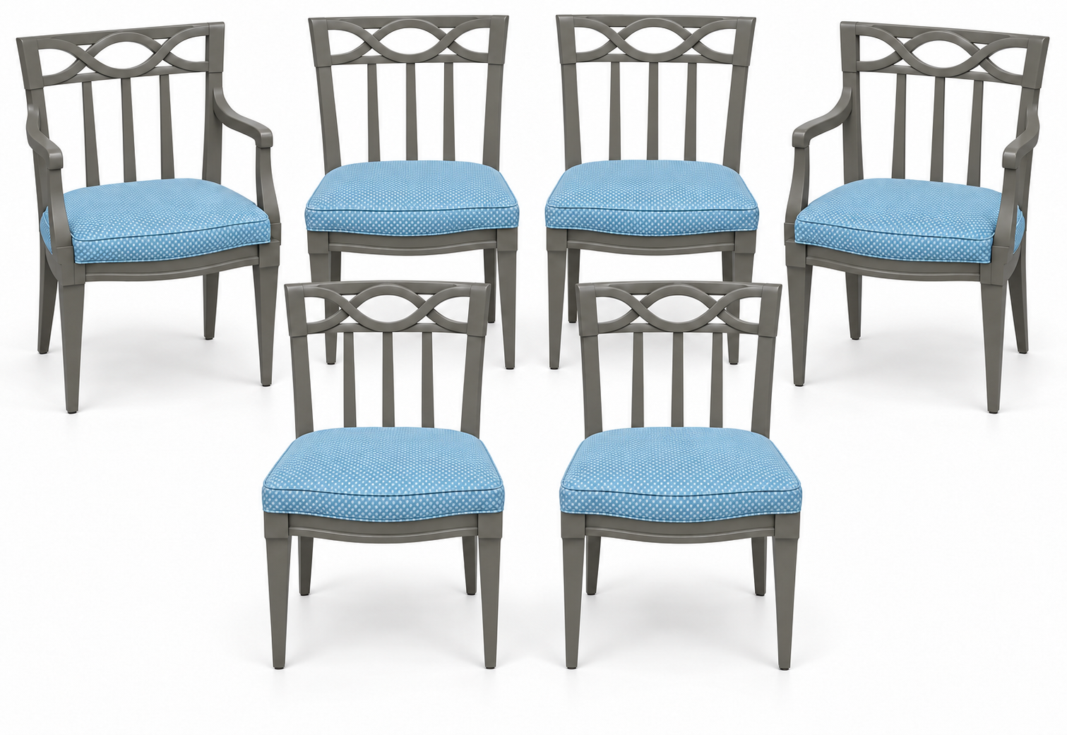 SKU 09026 dining chairs — digitally painted preview Hepburn