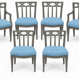 SKU 09026 dining chairs — digitally painted preview Hepburn