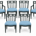 SKU 09026 dining chairs — digitally painted preview Hunter
