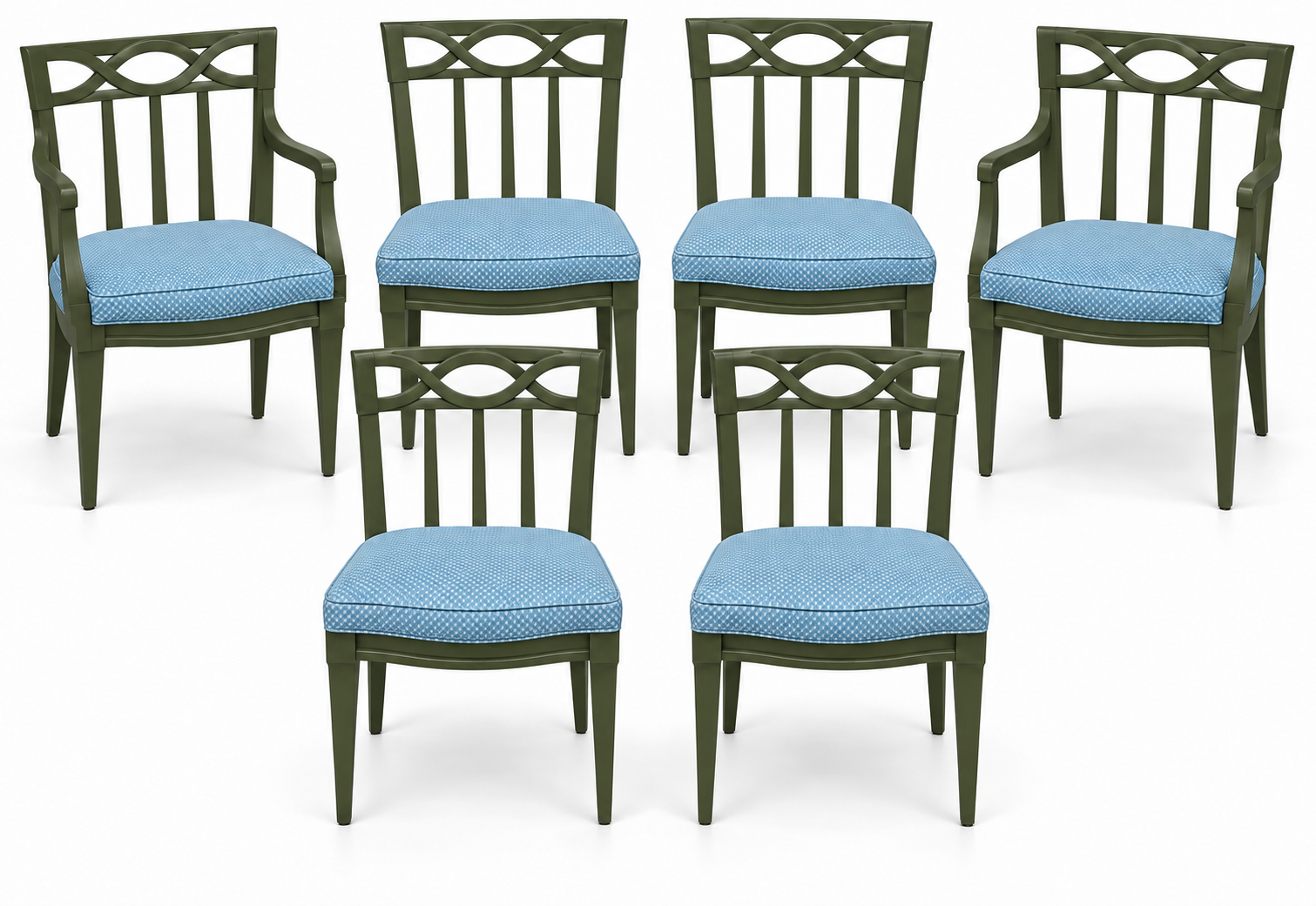 SKU 09026 dining chairs — digitally painted preview Spade