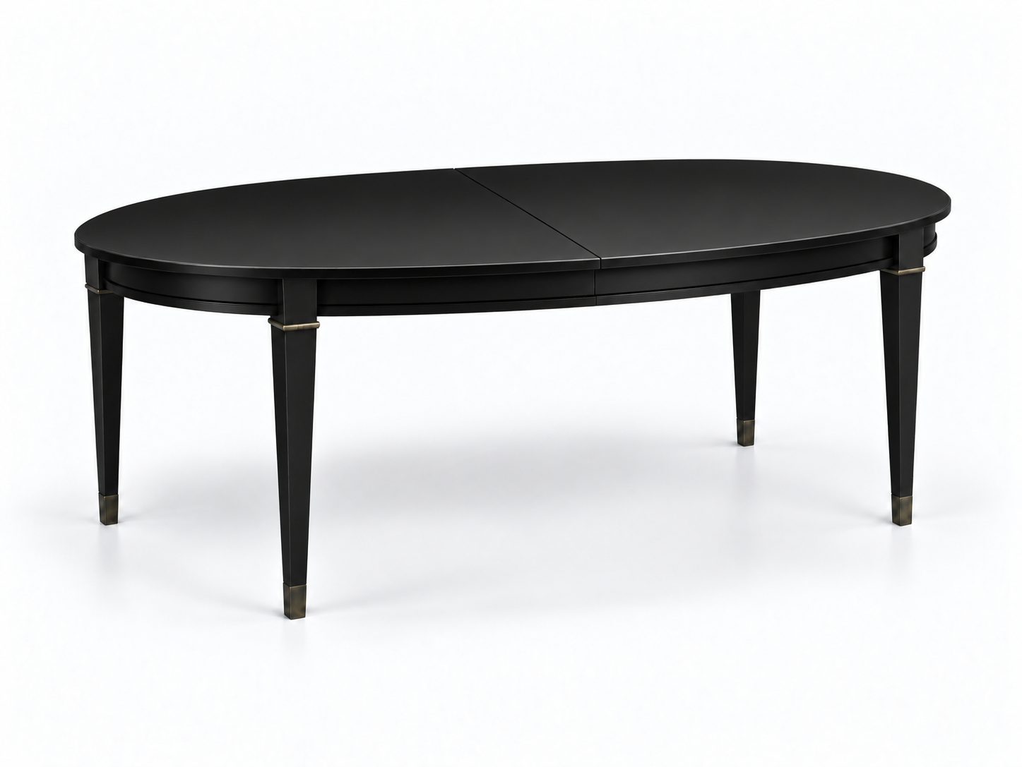 SKU 09027 Century dining table — digitally painted preview Black