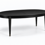 SKU 09027 Century dining table — digitally painted preview Black