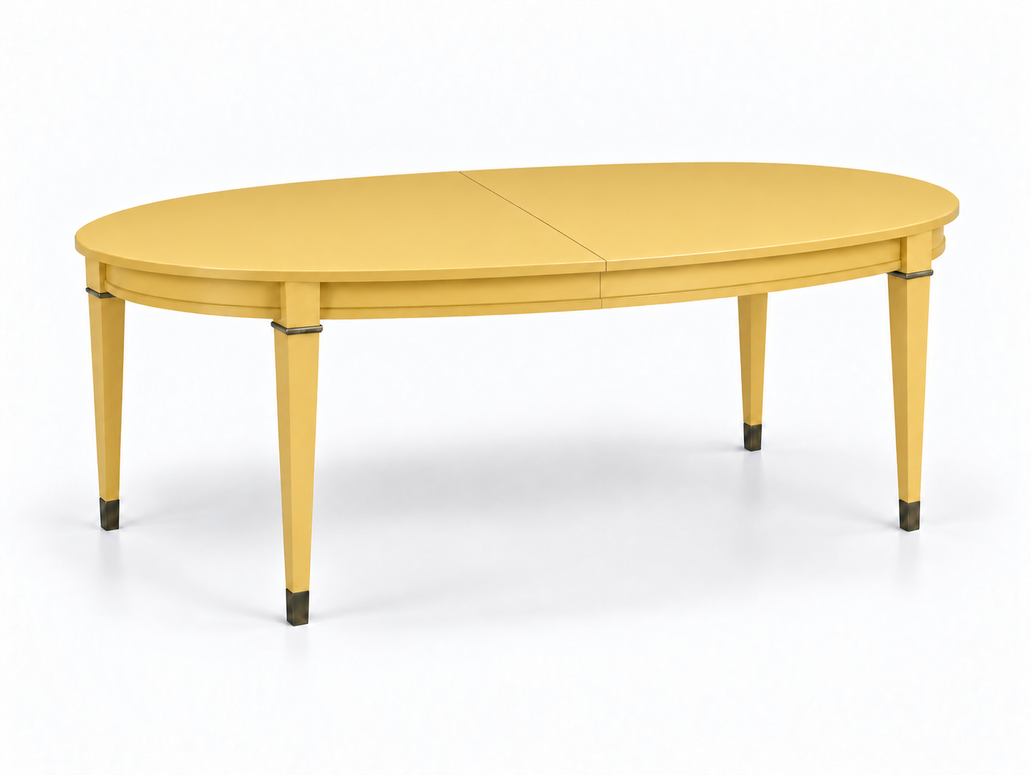 SKU 09027 Century dining table — digitally painted preview Cali