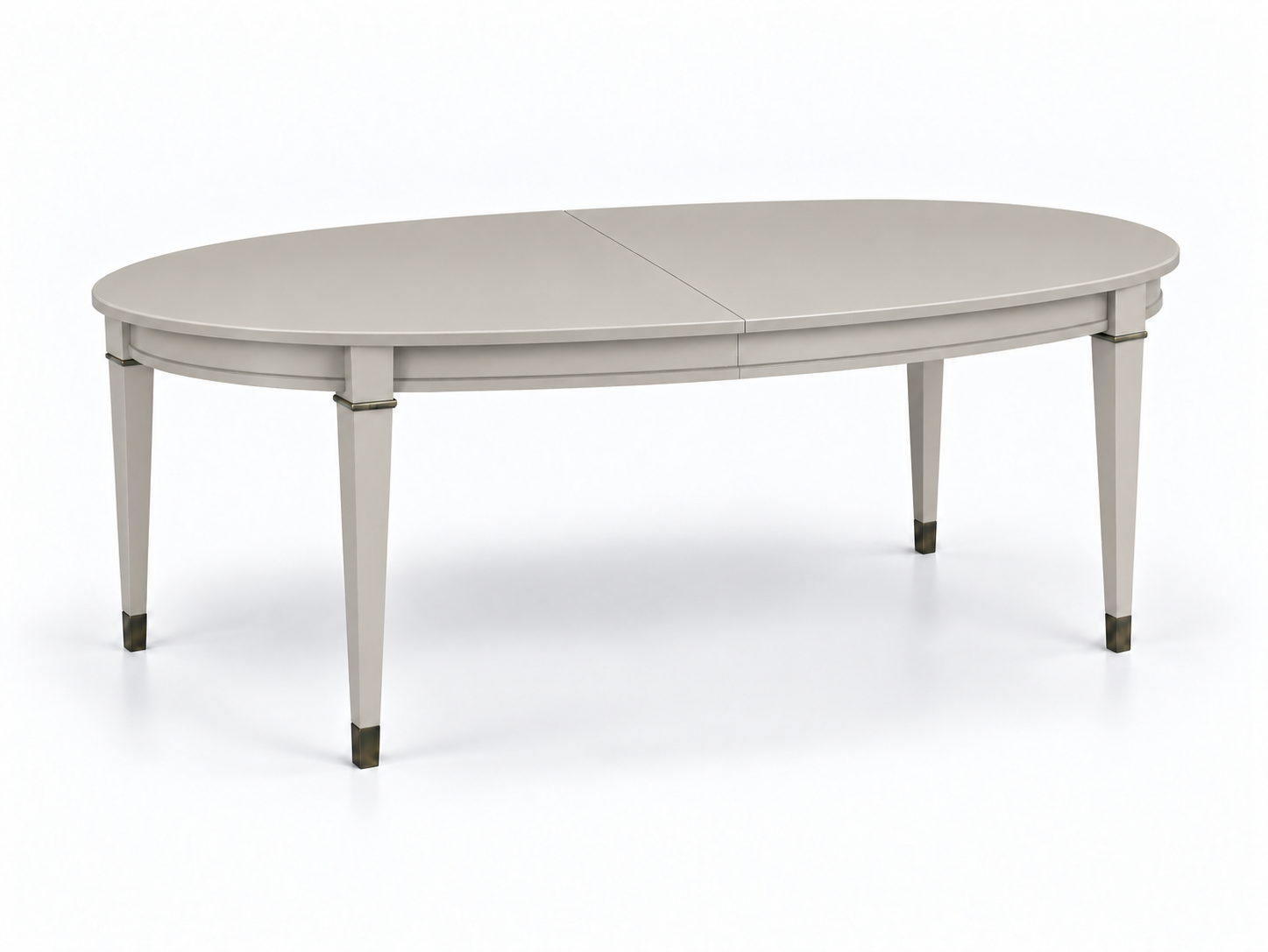 SKU 09027 Century dining table — digitally painted preview Framed