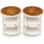 SKU 09029 side table pair — digitally painted preview Dover