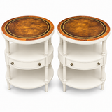 SKU 09029 side table pair — digitally painted preview Dover