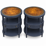 SKU 09029 side table pair — digitally painted preview Hamilton