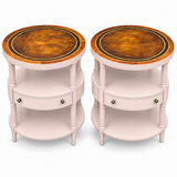 SKU 09029 side table pair — digitally painted preview Pointe