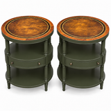 SKU 09029 side table pair — digitally painted preview Spade