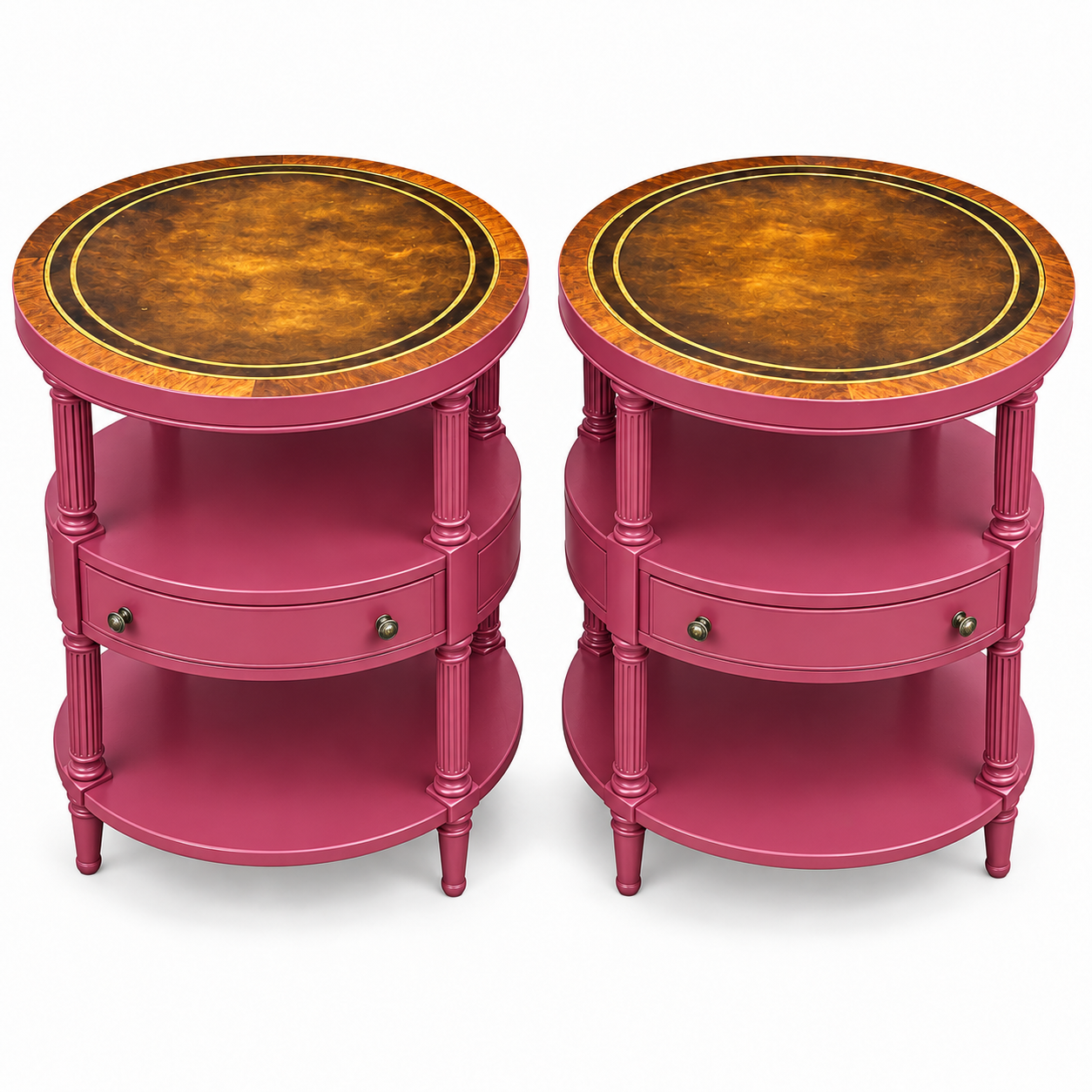 SKU 09029 side table pair — digitally painted preview Stiletto
