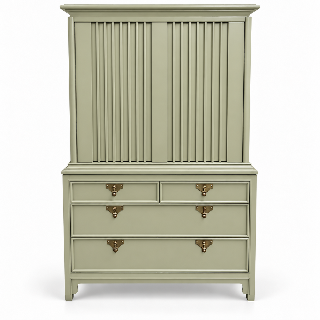SKU 09030 vintage hutch — digitally painted preview Avery