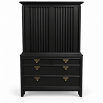 SKU 09030 vintage hutch — digitally painted preview Black