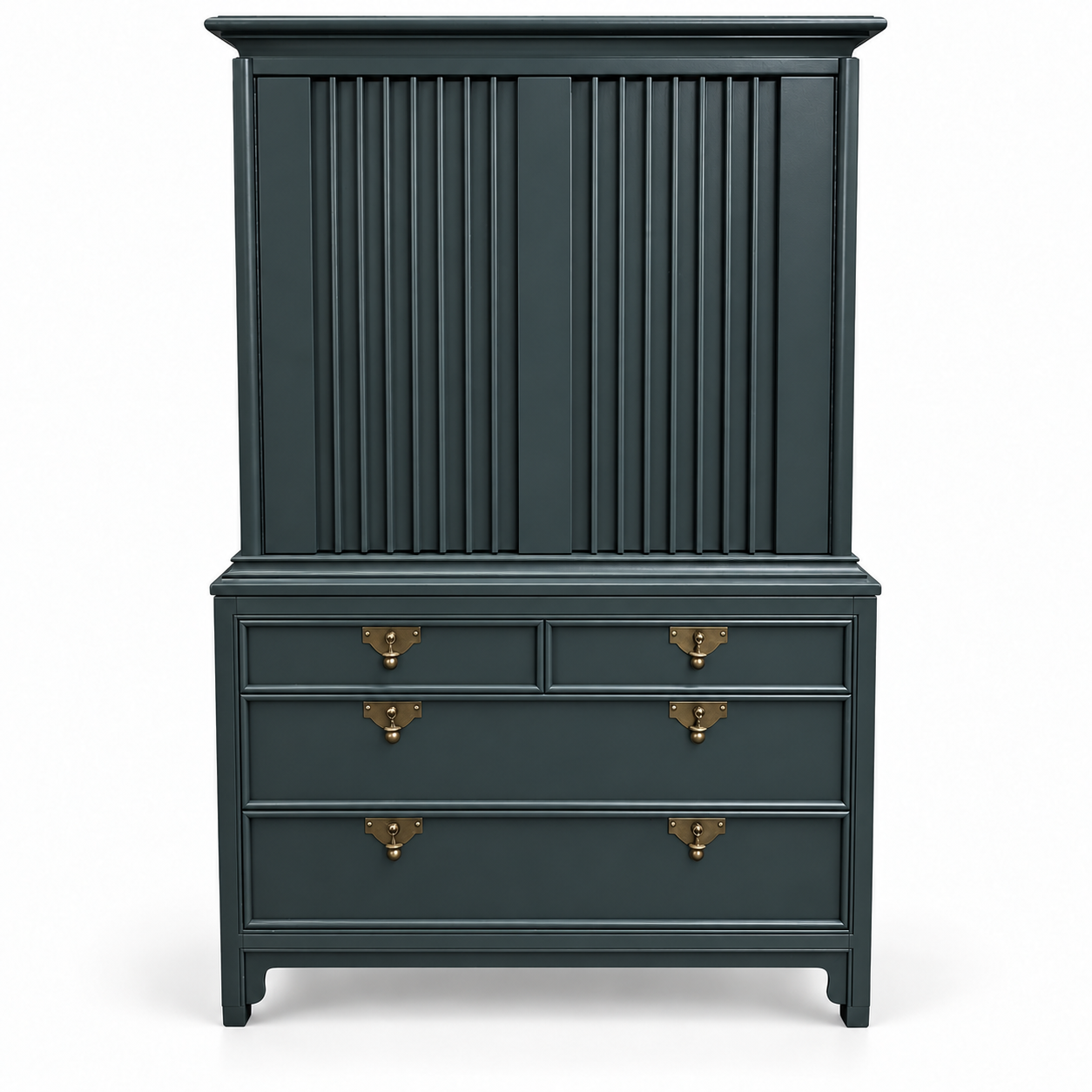 SKU 09030 vintage hutch — digitally painted preview Hunter