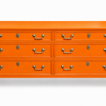 SKU 09031 Kindel dresser — digitally painted preview Electric Orange
