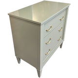 30" Finished Avery Satin 3 Drawer Vintage Dresser #08373: At Our Munster Location