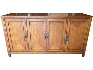 62" Unfinished 4 Door CenTury Vintage Buffet #08333