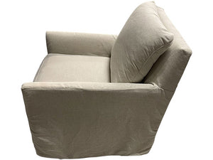 31" Rebecca Slipcover Swivel Chair