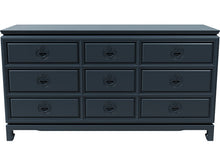 Load image into Gallery viewer, 60&quot; Unfinished 9 Drawer Vintage Dresser #08598
