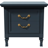 26" Unfinished 2 Drawer Dixie Vintage Single Nightstand #08804