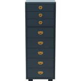 20.75" Unfinished 7 Drawer Drexel Vintage Tallboy #08572