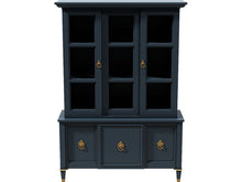 Load image into Gallery viewer, 50&quot; Unfinished 5 Door Vintage Hutch #08546
