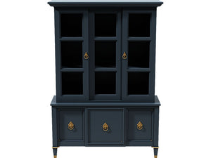 50" Unfinished 5 Door Vintage Hutch #08546