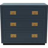 32" Unfinished 3 Drawer Henredon Vintage Dresser #08808